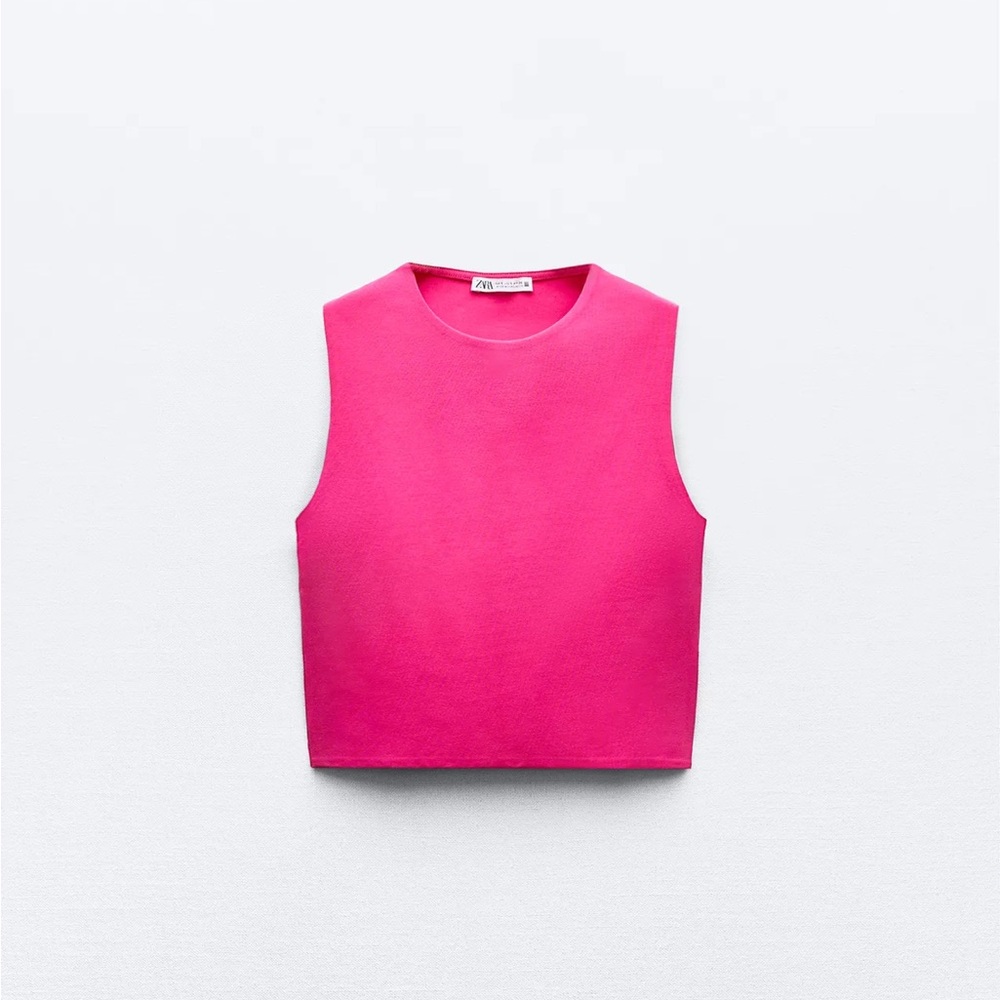 Sleeveless Crop Top